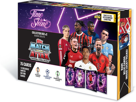 match attax rare cards 24 25 Topps UEFA Champions League 24/25 Trading and Collectible Card Game 2024-25 Topps Match Attax Madness