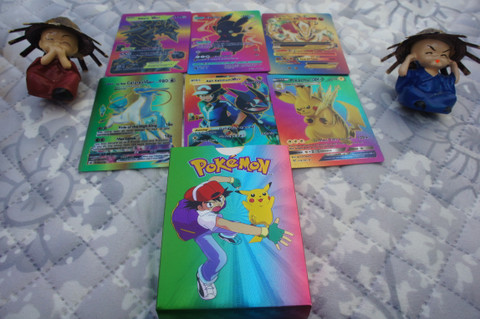 Ekaa Retail 55 Pieces Pack of Rare Pokemon Card Collection: Rainbow Color -  55 Pieces Pack of Rare Pokemon Card Collection: Rainbow Color . Buy Pokmon  Cards toys in India. shop for