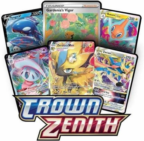 ポケモンBOX Wild Panda Collectible and rare Pokemon Crown Zenith Tin box 41+1