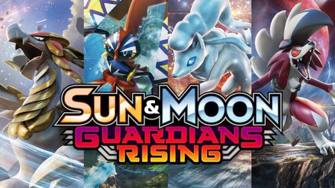 pokemon sun & moon guardians rising booster box Pokémon TCG: Sun & Moon: Guardians Rising Booster Pack: 3 Pack main image 0