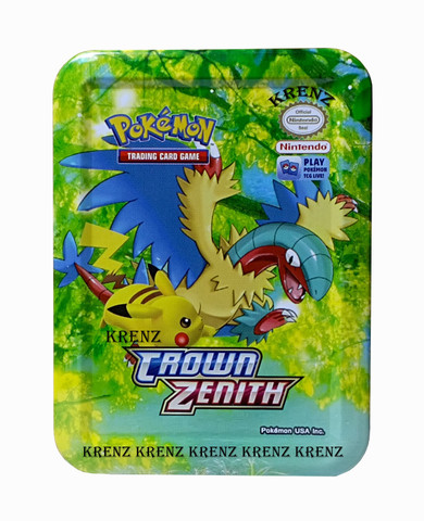 MOONZA Pokemon Card For Kid's Contain In Metal Tin Box - Pokemon