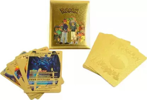 pokemon golden card price in india Pokemon Card Foil GOLD PACK 110 CARDS Tcg gx, vmax gx, card Charizard rare  Sams Toy in Ahmedabad Gujarat at best lowest price main image 1