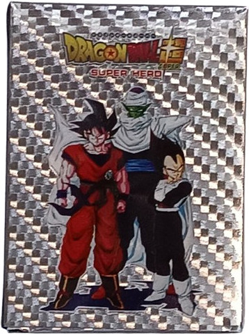 CrazyBuy 55 PC Waterproof Silver Dragon Ball Z Playing Cards