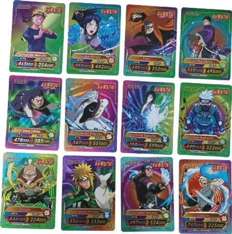 CrazyBuy Waterproof Playing Cards New Series NARUTO 55 PCS Rainbow