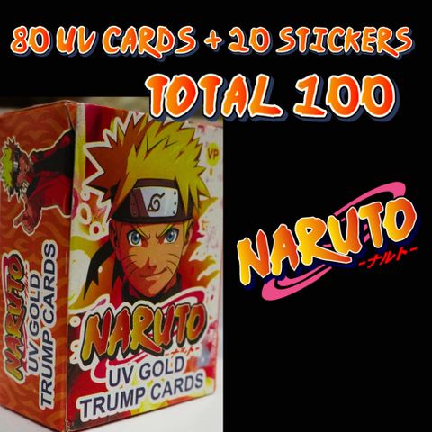 キ*イ様 NARUTO ALLSTAR-TRUMP SPECIALフォルダー Animex NARUTO UV GOLD TRUMP CARDS, 100 Cards - NARUTO UV GOLD