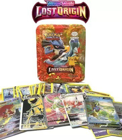 Craveon Pokmon (40 Cards Tin Box) Sword & Shield Lost Origin Trading Card  Game - Pokmon (40 Cards Tin Box) Sword & Shield Lost Origin Trading Card  Game . shop for Craveon