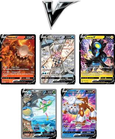Thrifx Pokemonne cards 100 PCs Vmax Vstar V Gx Basic Cards Booster