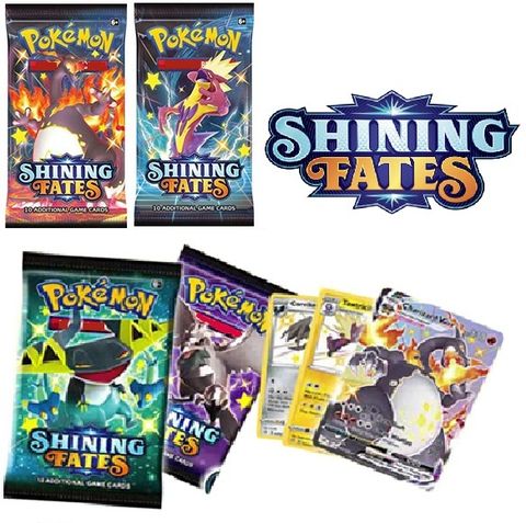 journey together booster box chase cards Pokemon Shining Fates Booster Pack