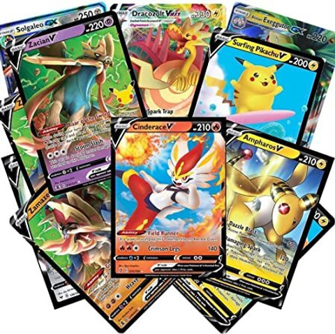 Maxterz Crown Zenith Pokemon Card 55 Cards Foil Cards Deck V Cards