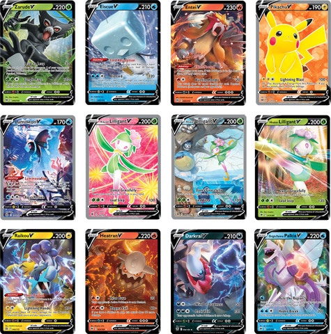 FEDOY Pokemon Mega Legendary V Card Set Of 50 Cards (Random V card Set) -  Pokemon Mega Legendary V Card Set Of 50 Cards (Random V card Set) . Buy  pokemon toys