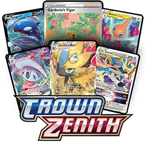 Maxterz Crown Zenith Pokemon Card 55 Cards Foil Cards Deck V Cards Series  Common/Rare - Crown Zenith Pokemon Card 55 Cards Foil Cards Deck V Cards  Series Common/Rare . shop for Maxterz