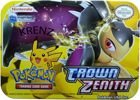 MOONZA Pokemon Trading card Sword & Shield Astral Radiance Tin Box