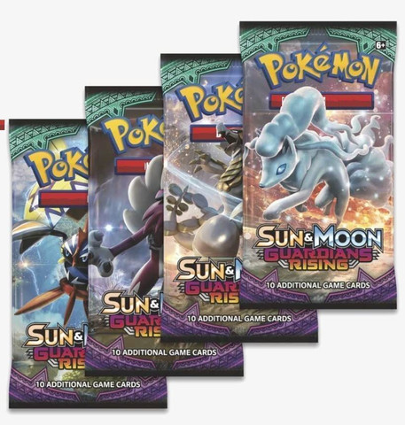 Craveon Pokemon TCG Sun & Moon Guardians Rising (Booster Box 36 Packs - 360  Cards) - Pokemon TCG Sun & Moon Guardians Rising (Booster Box 36 Packs -  360 Cards) . shop for Craveon products in India. | Flipkart.com