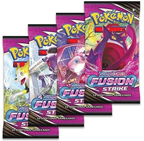 Honch Pokemon Fusion Strike Cards with 4 Booster Random Packs - Pokemon  Fusion Strike Cards with 4 Booster Random Packs . shop for Honch products  in India. | Flipkart.com