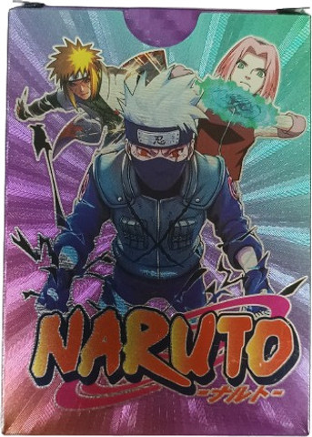 CrazyBuy Waterproof Playing Cards New Series NARUTO 55 PCS Rainbow