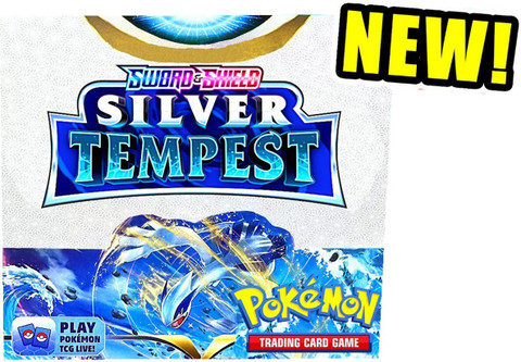 pokemon trading card game sword and shield silver tempest Sword & Shield—Silver Tempest Elite Trainer Case(10 Boxes) – GilbertGames main image 1