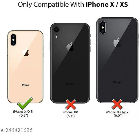 VURIOZZ Back Cover for iPhone X&Xs Sea Casetify Compatible