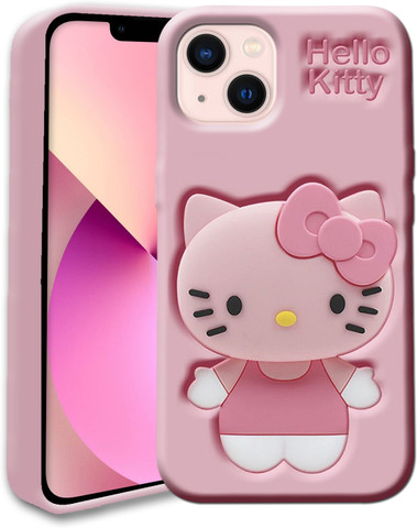 Ascensify Back Cover for Apple iPhone 13 Cute Hello Kitty Soft