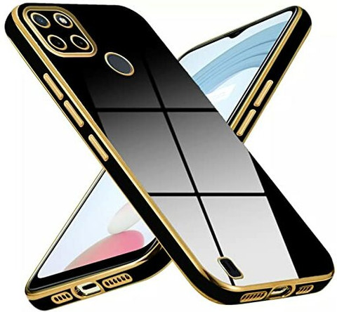 Custodia GOKEN Armor Per Realme C55 - Dual Layer TPU/PC Con Anello Magnetico 360° E Supporto Auto - Blu