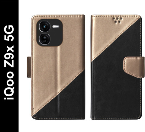 korumacase Flip Cover for iQoo Z9x 5G Back Cover Case with