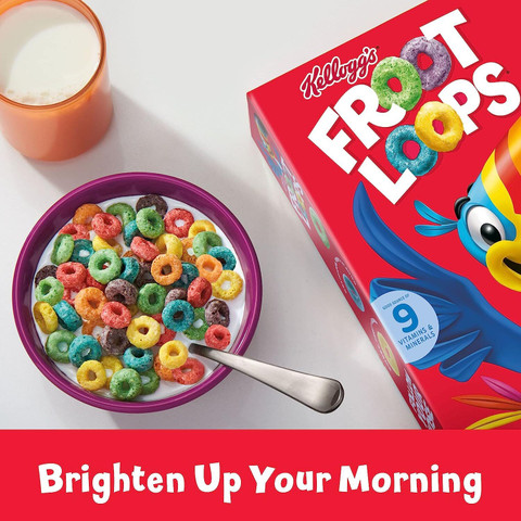 Kellogg's Froot Loops Sweetened Multigrain Cereals Box Price in