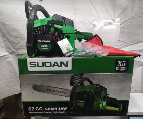 そだごる Sudan 62CC 22 INCHES PETROL Fuel Chainsaw Price in India - Buy
