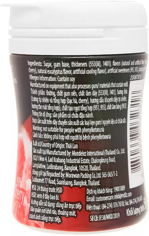 Paradise Trident Ice Cherry Flavoured Chewing Gum Price in India