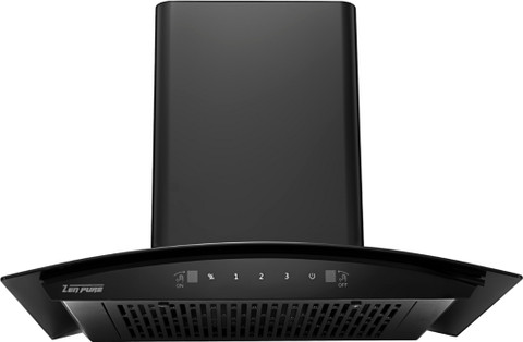 ZENPURE Nadia 60 Auto Clean Wall Mounted Black 1200 CMH Chimney