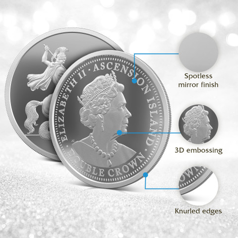 MMTC-PAMP India Pvt Ltd Double Crown S 9999 50 g Silver Coin Price