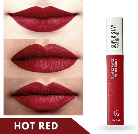 Glam Fam Velvet Matte Liquid Lipcolor; Vegan & Long-lasting