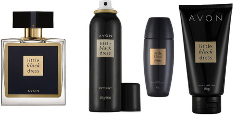 AVON Little Black Dress Deodorant 120ML, Perfume EDP 50ML, Roll On 40ML and  Body Lotion 150ML Price in India - Buy AVON Little Black Dress Deodorant  120ML, Perfume EDP 50ML, Roll On