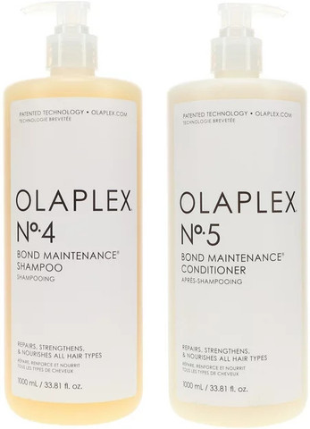 olaplex No. 4 & 5 Bond Maintenance Shampoo & Conditioner (1000ml
