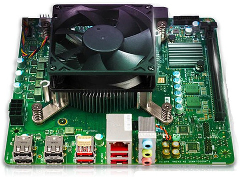 AMD 4700s 8-core Desktop Kit with RX550 2GB Graphics Card Combo