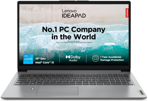 Lenovo IdeaPad 1 Intel Core i3 13th Gen 1315U - (8 GB/512 GB SSD