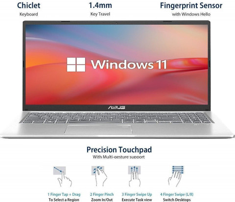 ASUS Vivobook 15 Intel Core i3 10th Gen 1005G1 - (8 GB/512 GB SSD