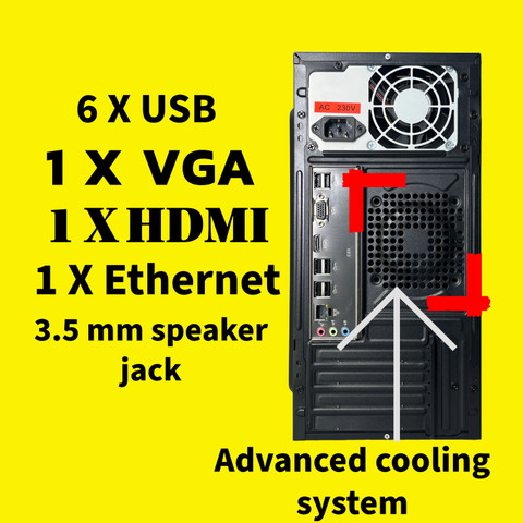 Seven G (7G) PC i3rd 4th Gen (4 GB RAM/Internal graphics Graphics