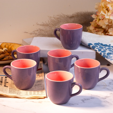 Storepedia Pack of 12 Ceramic Tea Cups Set of 12, 150ml Coffee Cup & Coffee  Mug Set for Home, Office & Kitchen Price in India - Buy Storepedia Pack of  12 Ceramic