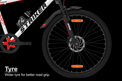 GANG STRIKER Front-Suspension Dual Disc Brake 26 T (inch