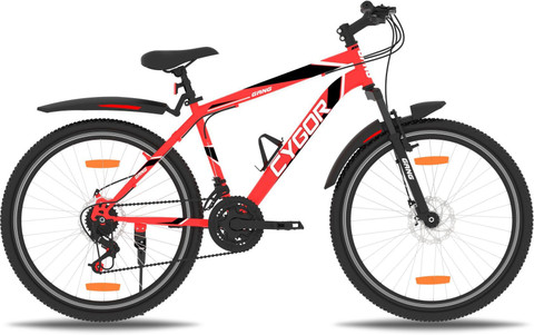 ★サイコロジー★ GANG Cygor Front Suspension Dual Disc Brake (21 Gear's) 24 T (inch