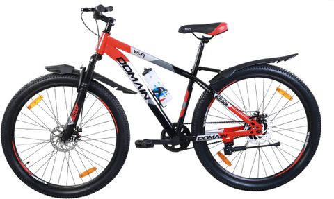 Wifi Domain 29-17Inch Single Speed 2.40 Tyre (Red/Blk) 29 T (inch ...