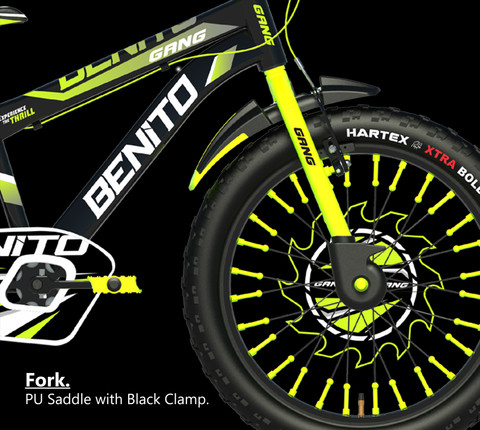 GANG BENITO Non-Suspension V-Brake with IBC 20 T (inch) Mountain