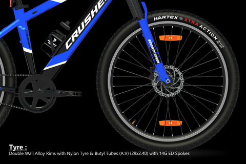 SEVENTY SEVEN CRUSHER Front Suspension Dual Disc Brake 27.5