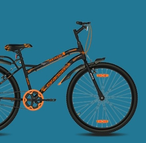 ◆Ymac◆ Mack Evander MTB cycle/inbuilt carrier 3.0 width tyre 26 T (inch