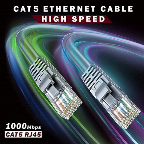 Internet Cable Rj45 RAREGEAR LAN Cable 1.5 m LAN Cable with Gold Plated Connectors Supports ...