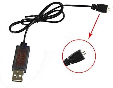 ULTRABYTES Power Cord 0.3 m 4.8V LiPo Battery USB Charger Cable