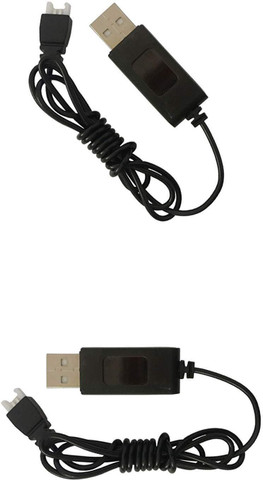 ULTRABYTES Power Cord 0.3 m 4.8V LiPo Battery USB Charger Cable