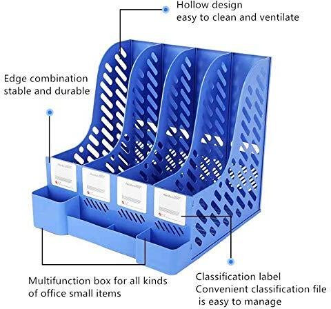 Flipkart.com | Ashopper Village 4 Compartments Plastic File Rack with ...