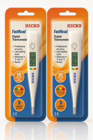 k*様 競馬グッズ・非売品・ダーレータリスマニックベスト Hicks m416 Hicks Digital Thermometer (Pack of 2) Thermometer