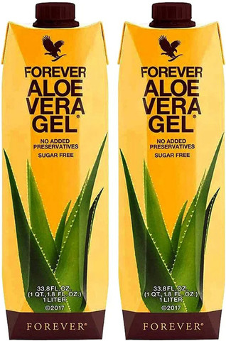 Forever Living Products Forever Living Aloe Vera Gel Juice (1 liter ) Pack  of 2 Price in India - Buy Forever Living Products Forever Living Aloe Vera  Gel Juice (1 liter )