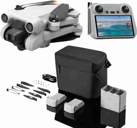DJI MINI 3 PRO バッテリー3個　Fly more kit plus SKSALES DJI Mini 3 Pro Drone Camera Fly More Kit Plus (Intelligent